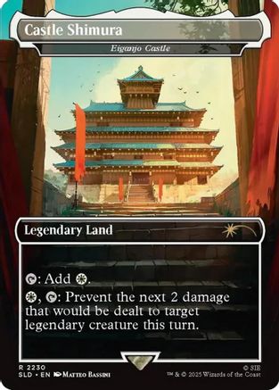 Castle Shimura - Eiganjo Castle (SLD-2230) - Secret Lair Drop Series-1