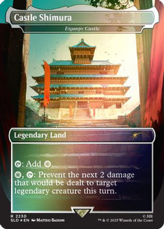 Castle Shimura - Eiganjo Castle (Rainbow Foil) (SLD-2230) - Secret Lair Drop Series Foil-1