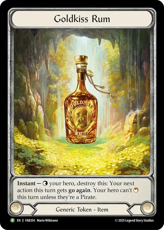 Goldkiss Rum [FAB354] (Promo)  Cold Foil-1