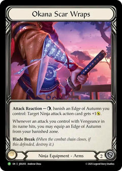 Okana Scar Wraps [JDG055] (Promo)  Cold Foil-1