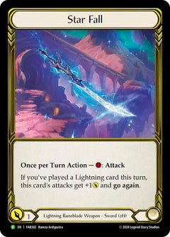 Star Fall (Golden) [FAB302] (Promo)  Cold Foil-1