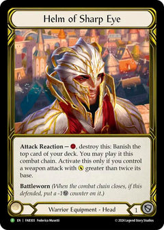 Helm of Sharp Eye (Golden) [FAB303] (Promo)  Cold Foil-1