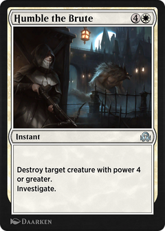 Humble the Brute (SIR-034) - Shadows over Innistrad Remastered-1