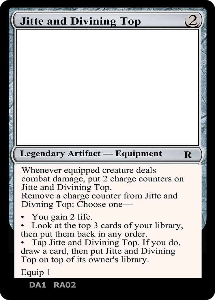 Jitte and Divining Top (UNK-RA02C) - Unknown Event-1