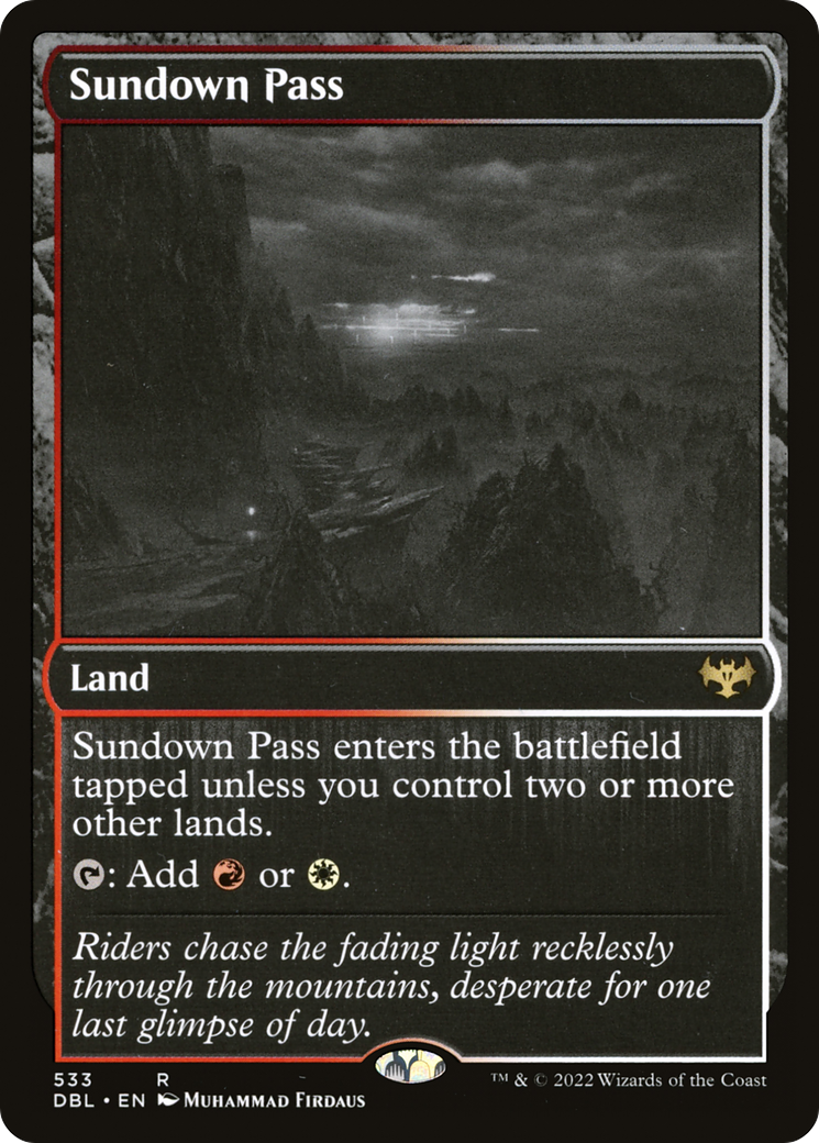 Sundown Pass [Innistrad: Double Feature]-1