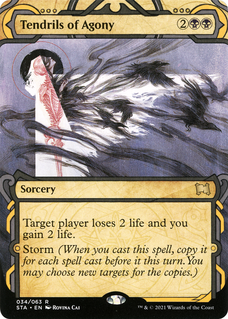 Tendrils of Agony [Strixhaven: School of Mages Mystical Archive]-1