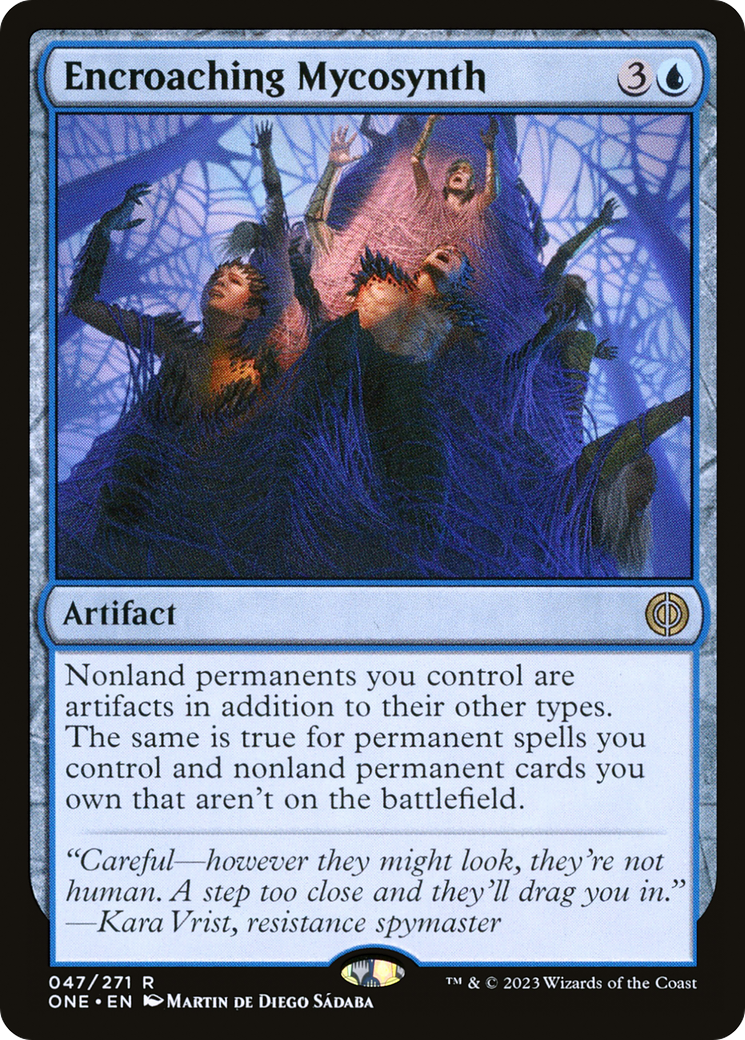Encroaching Mycosynth [Phyrexia: All Will Be One]-1