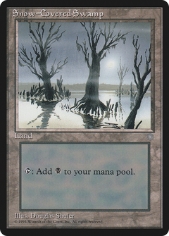 Snow-Covered Swamp [Ice Age]-1