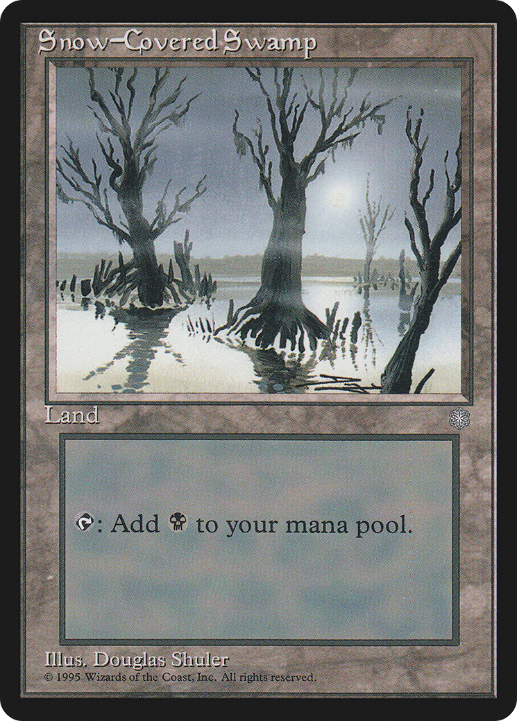 Snow-Covered Swamp [Ice Age]-1