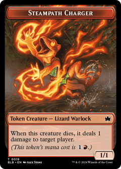 Steampath Charger Token [Bloomburrow Tokens]-1