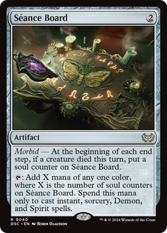 Seance Board [Duskmourn: House of Horror Commander]-1
