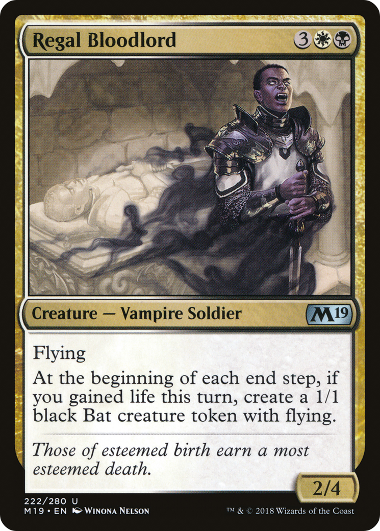 Regal Bloodlord [Core Set 2019]-1