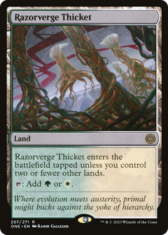 Razorverge Thicket [Phyrexia: All Will Be One]-1