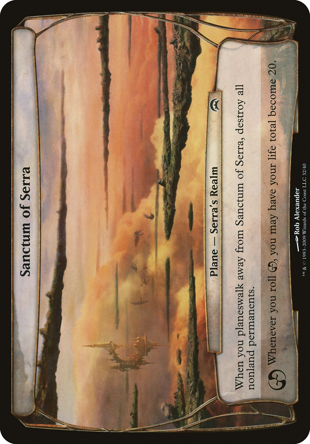 Sanctum of Serra (Planes) [Planechase Planes]-1