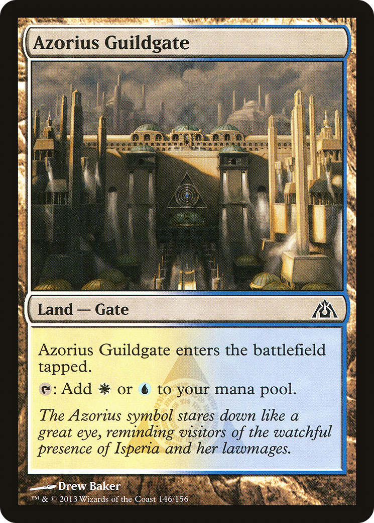 Azorius Guildgate [Dragon's Maze]-1