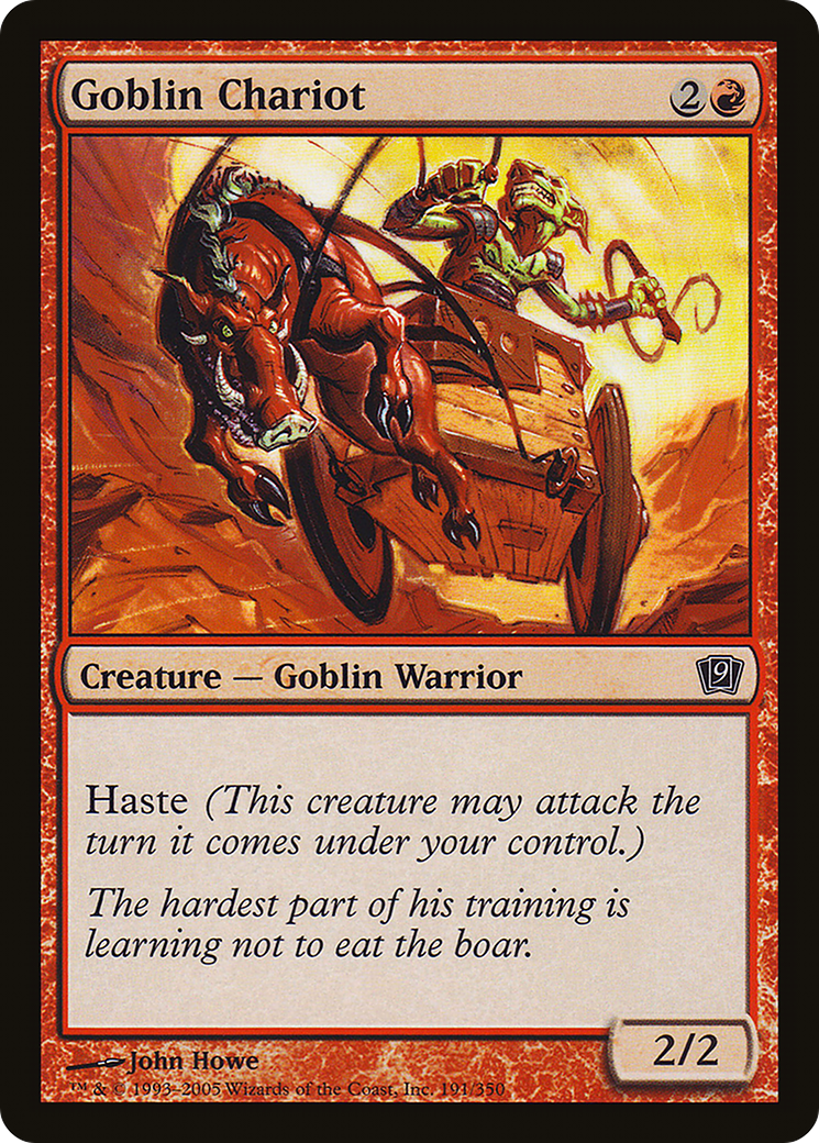 Goblin Chariot [Ninth Edition]-1
