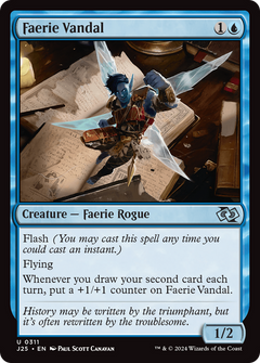 Faerie Vandal [Foundations Jumpstart]-1
