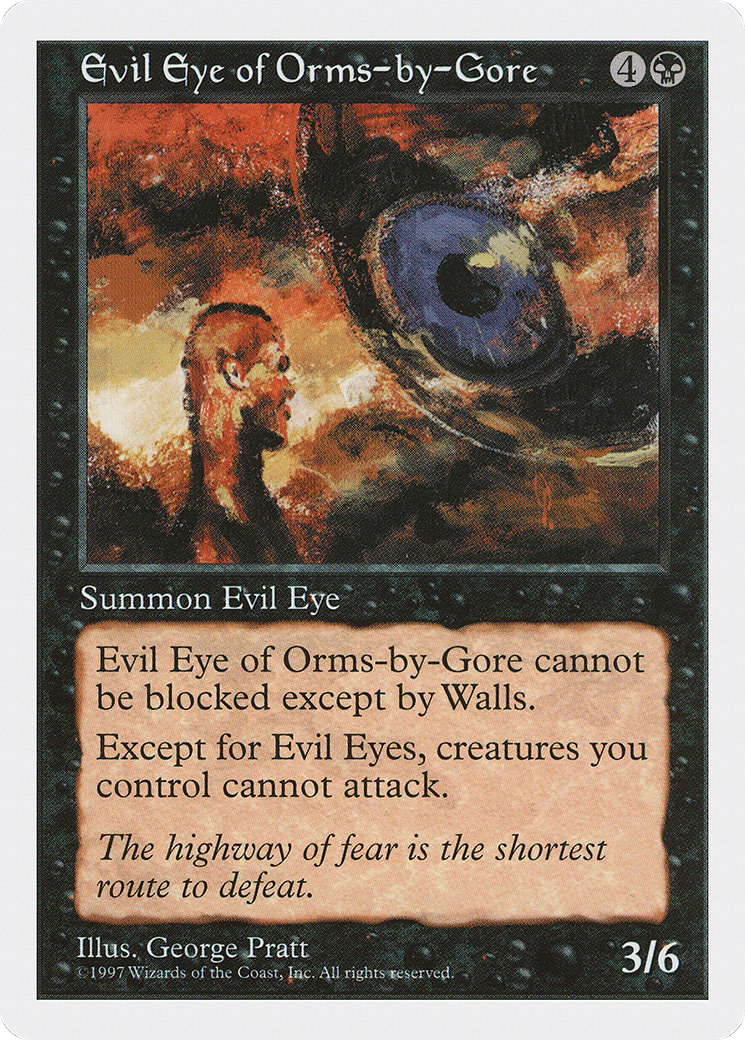 Evil Eye of Orms-by-Gore [Fifth Edition]-1