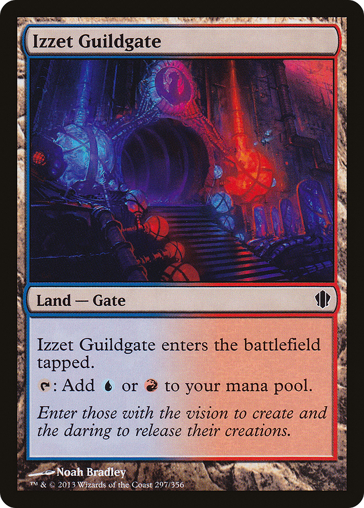Izzet Guildgate [Commander 2013]-1
