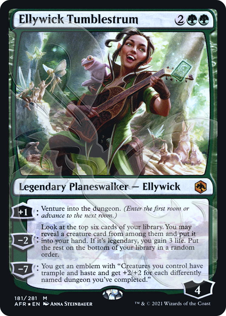 Ellywick Tumblestrum (Ampersand Promo) [Dungeons & Dragons: Adventures in the Forgotten Realms Promos]-1