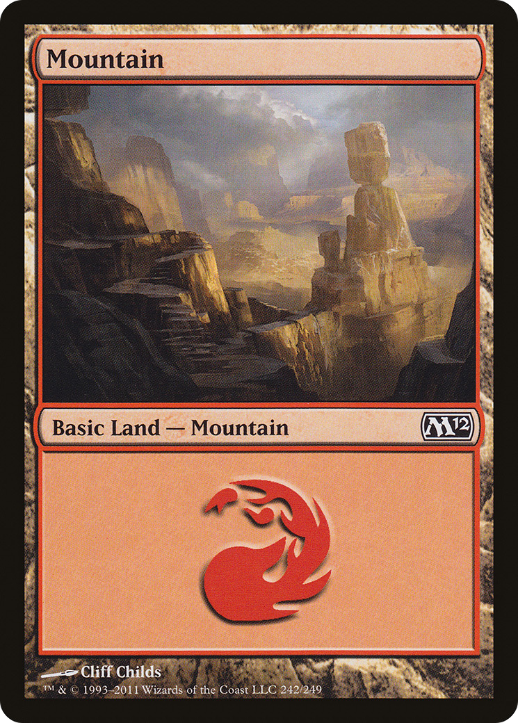 Mountain (242) [Magic 2012]-1