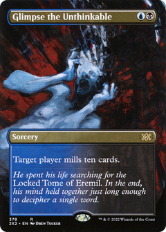 Glimpse the Unthinkable (Borderless Alternate Art) [Double Masters 2022]-1