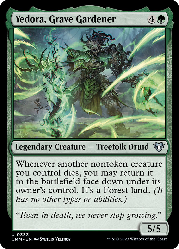 Yedora, Grave Gardener [Commander Masters]-1