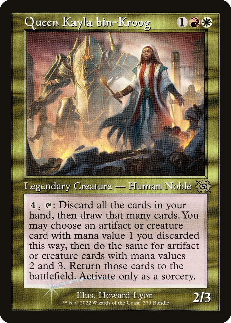 Queen Kayla bin-Kroog (Retro) (Bundle) [The Brothers' War]-1