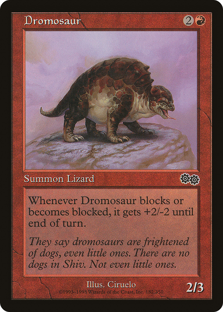 Dromosaur [Urza's Saga]-1