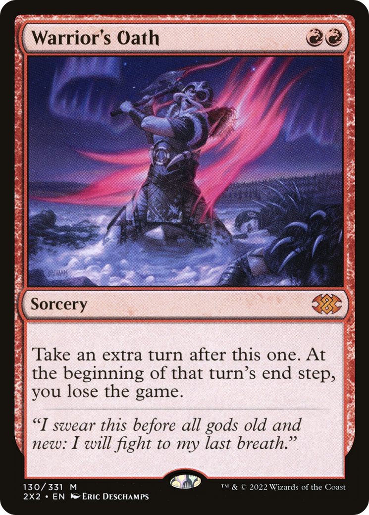 Warrior's Oath (2X2-130) - Double Masters 2022 Foil-1