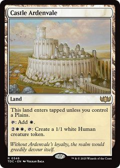 Castle Ardenvale [Tarkir: Dragonstorm Commander]-1