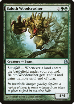 Baloth Woodcrasher [Commander 2011]-1