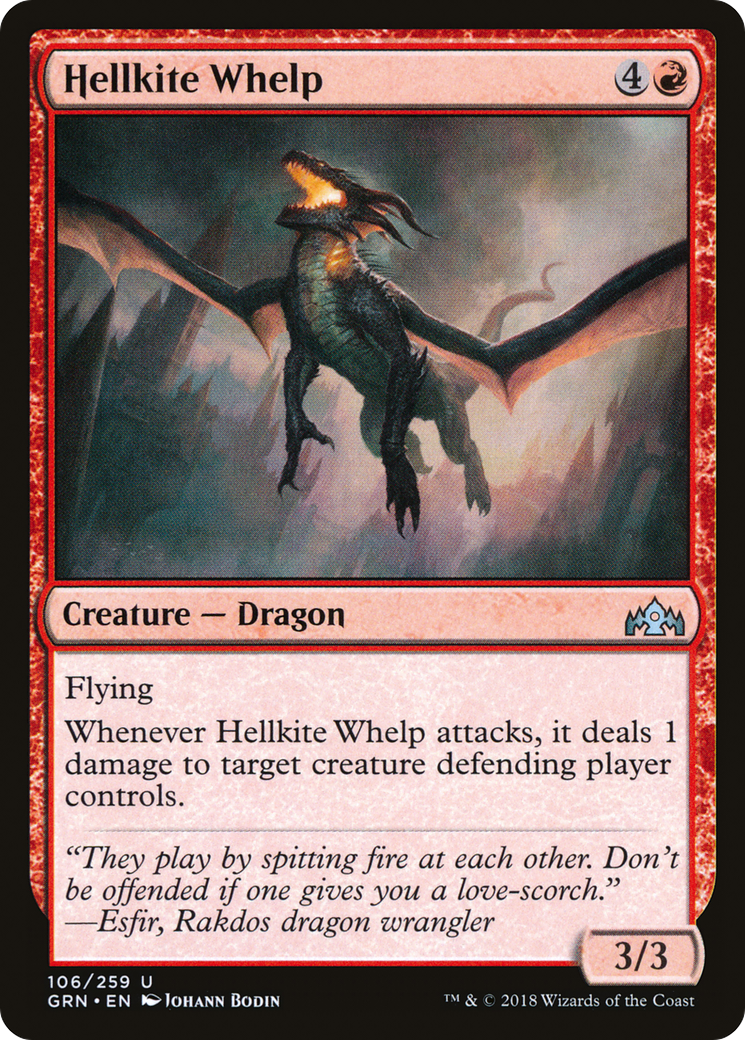 Hellkite Whelp [Guilds of Ravnica]-1