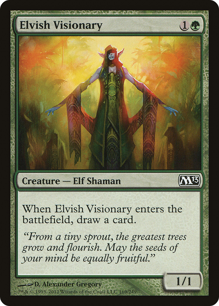 Elvish Visionary [Magic 2013]-1