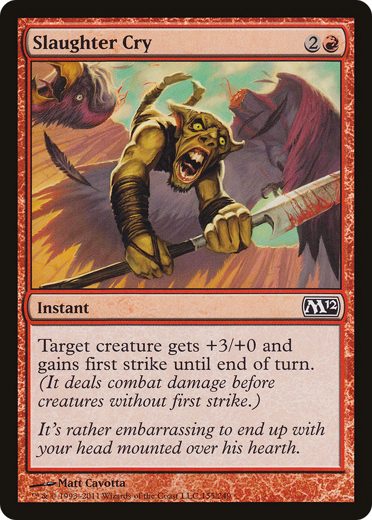 Slaughter Cry [Magic 2012]-1