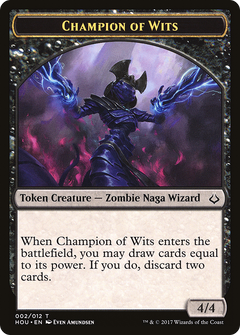Champion of Wits Token [Hour of Devastation Tokens]-1