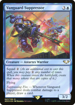 Vanguard Suppressor (Surge Foil) (40K-027) - Warhammer 40,000 Commander Foil-1