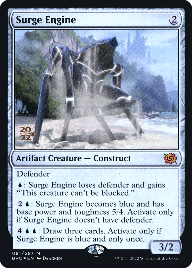 Surge Engine [The Brothers' War Prerelease Promos]-1