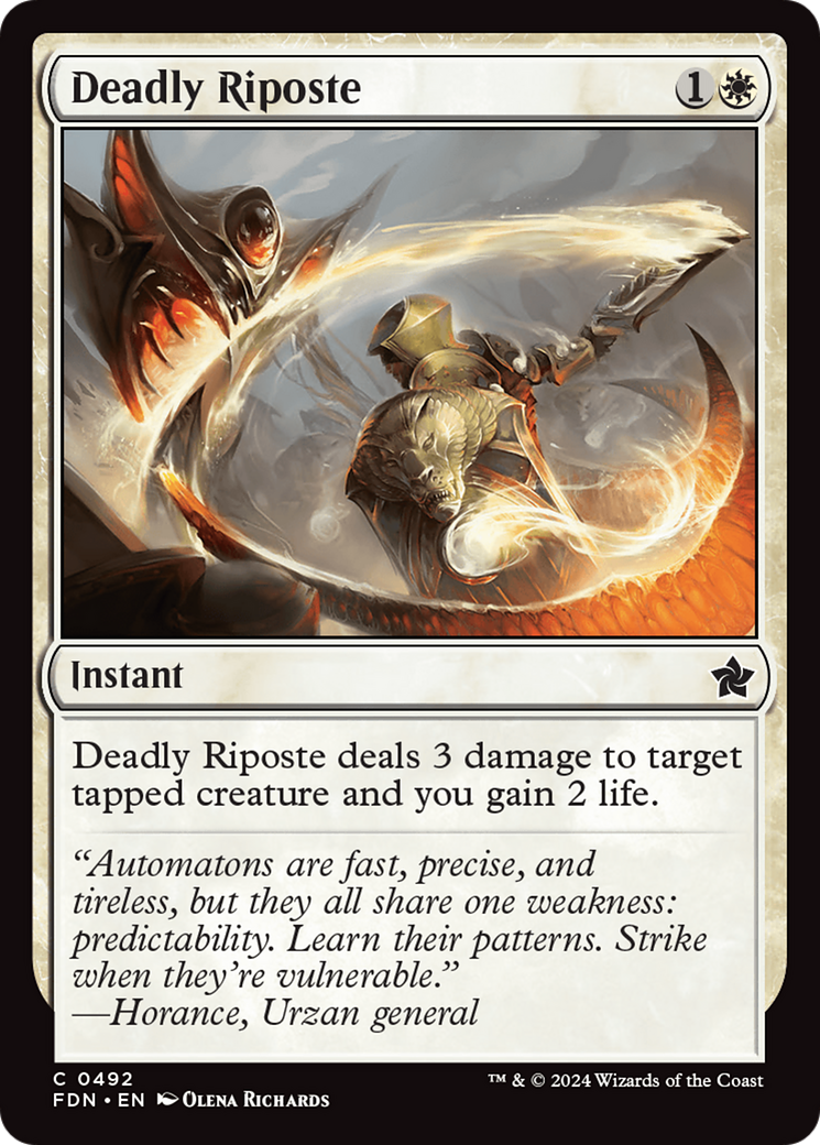 Deadly Riposte [Foundations]-1