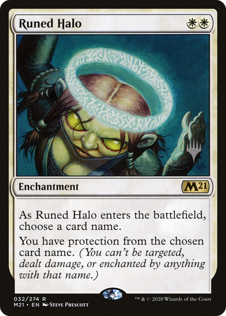 Runed Halo (Promo Pack) [Core Set 2021 Promos]-1