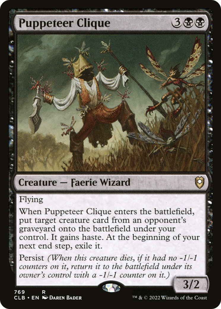 Puppeteer Clique [Commander Legends: Battle for Baldur's Gate]-1