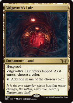 Valgavoth's Lair (DSK-271) - Duskmourn: House of Horror-1