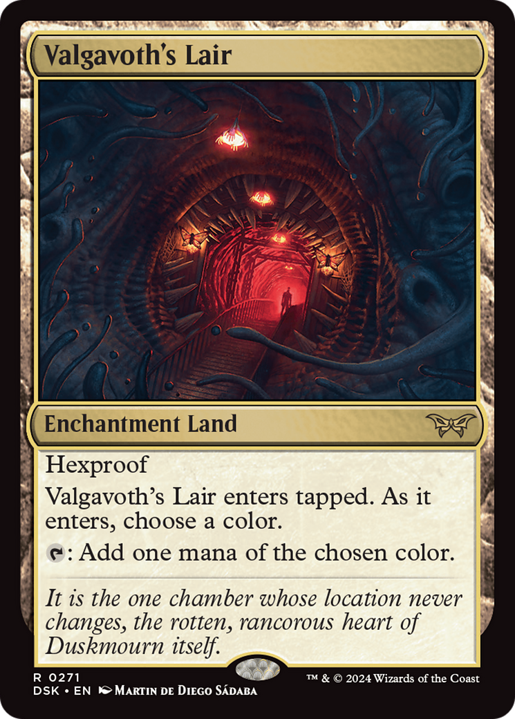 Valgavoth's Lair (DSK-271) - Duskmourn: House of Horror-1