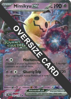 Mimikyu ex (069/159) (Journey Together Stamped) (Jumbo Card) [Miscellaneous Cards]-1