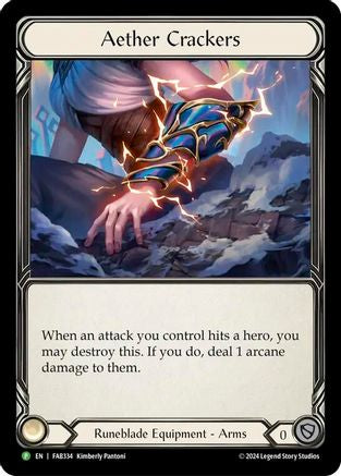 Aether Crackers [FAB334] (Promo)  Cold Foil