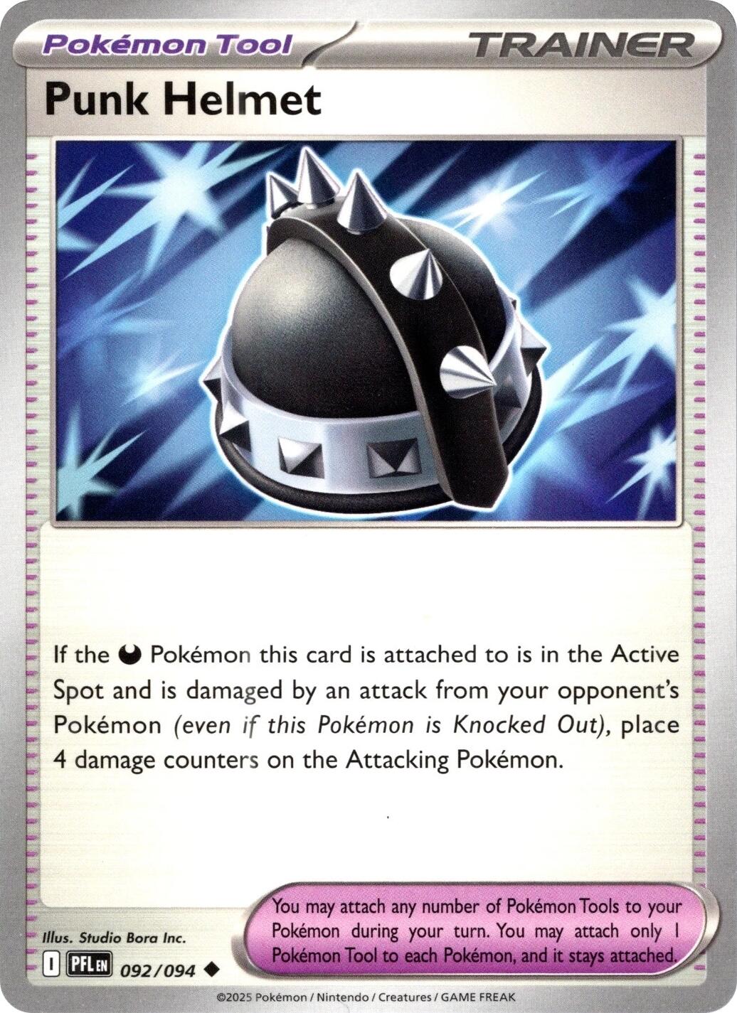 Punk Helmet (092/094) [Mega Evolution: Phantasmal Flames]-1