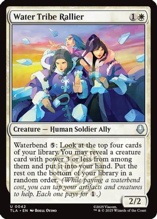 Water Tribe Rallier (TLA-042) - Avatar: The Last Airbender Foil-1