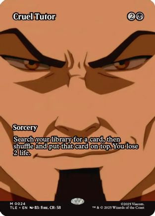 Cruel Tutor (Borderless) [Avatar: The Last Airbender: Eternal-Legal]-1