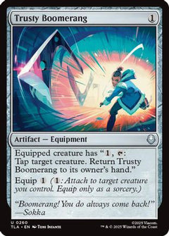 Trusty Boomerang (TLA-260) - Avatar: The Last Airbender Foil-1
