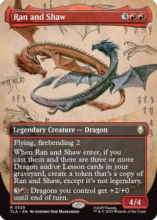 Ran and Shaw (Borderless) [Avatar: The Last Airbender]-1